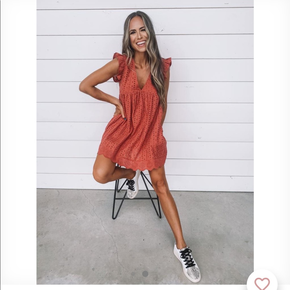 embroidered lace romper